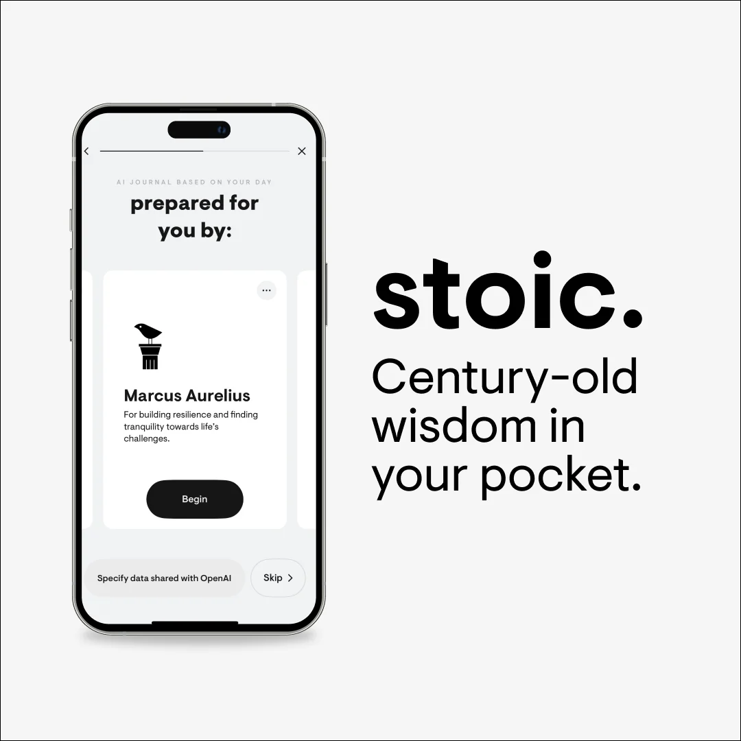 Stoic static ad