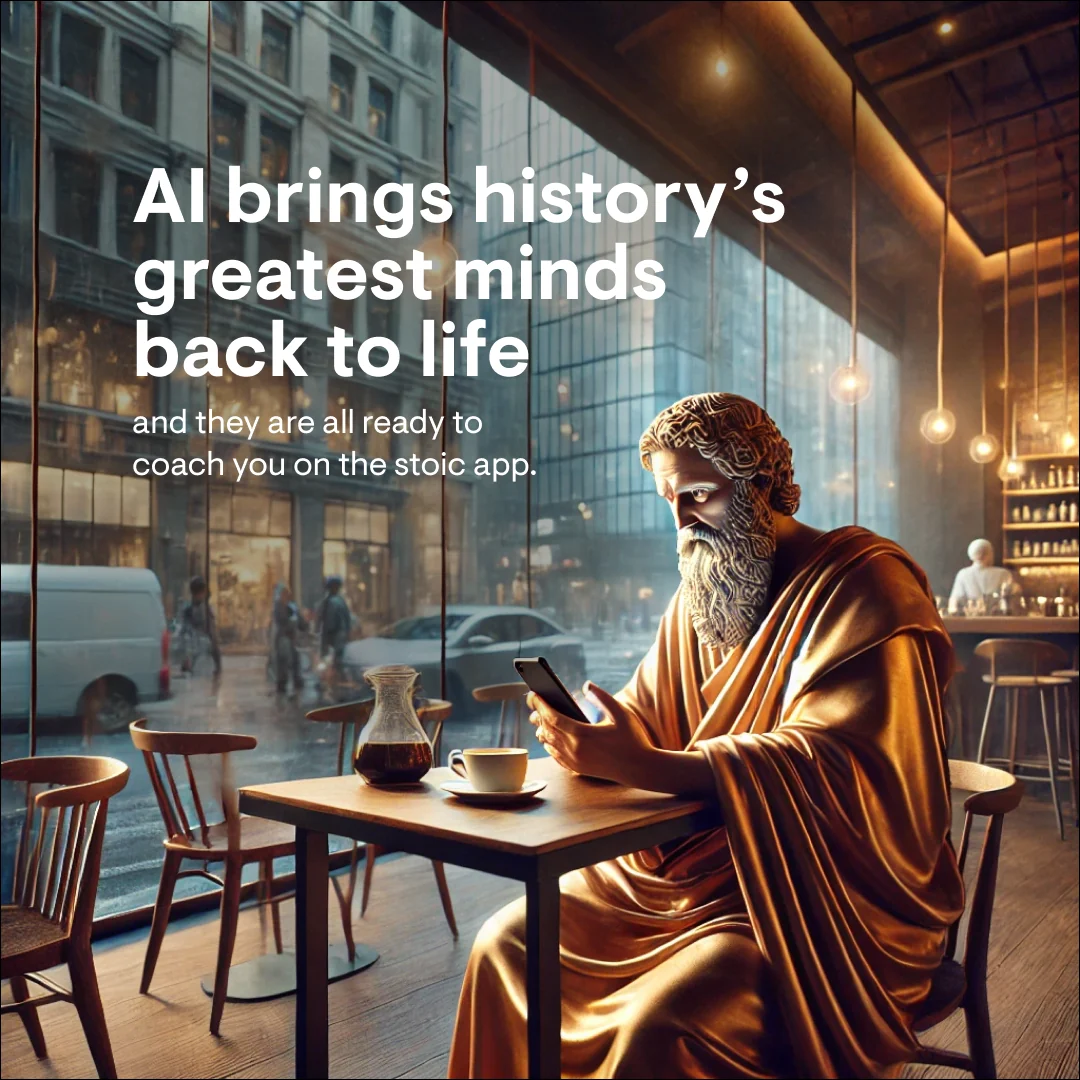 Stoic static ad